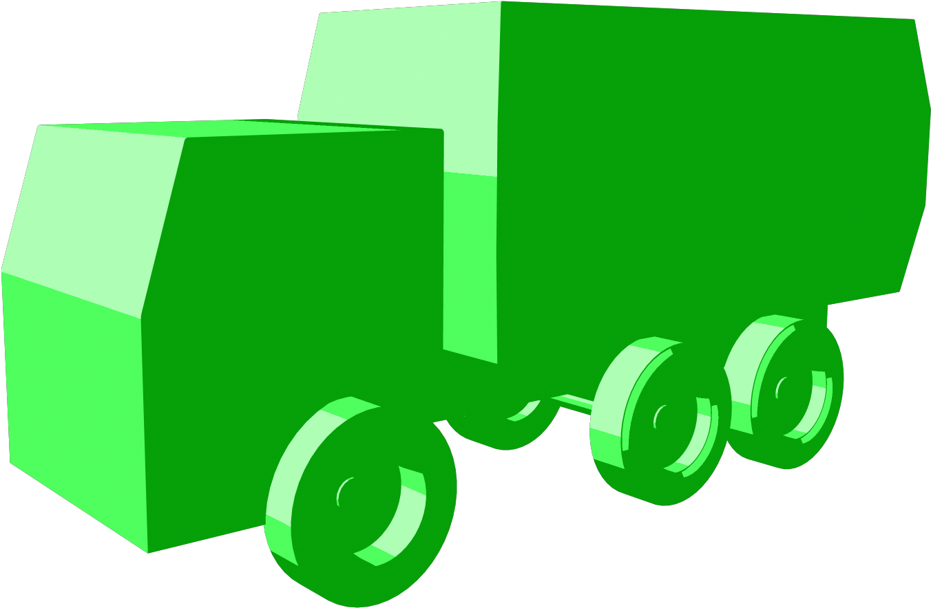 This Truck Below Is Using A Two Tone Cell Shading, - Wagon (1920x1080)