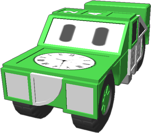 Brick Yardly Is A Friendly Racer And Lightning' Friend - Model Car (768x768)