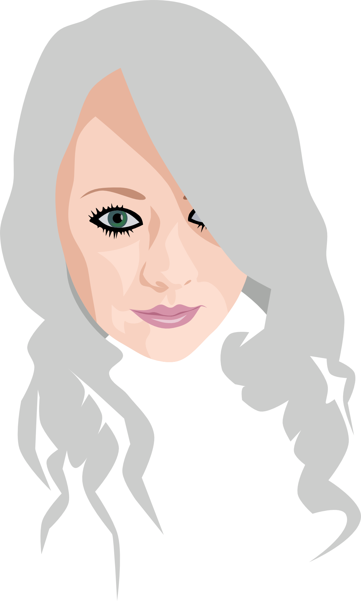 Woman Girl Clip Art - Woman Girl Clip Art (1154x1920)