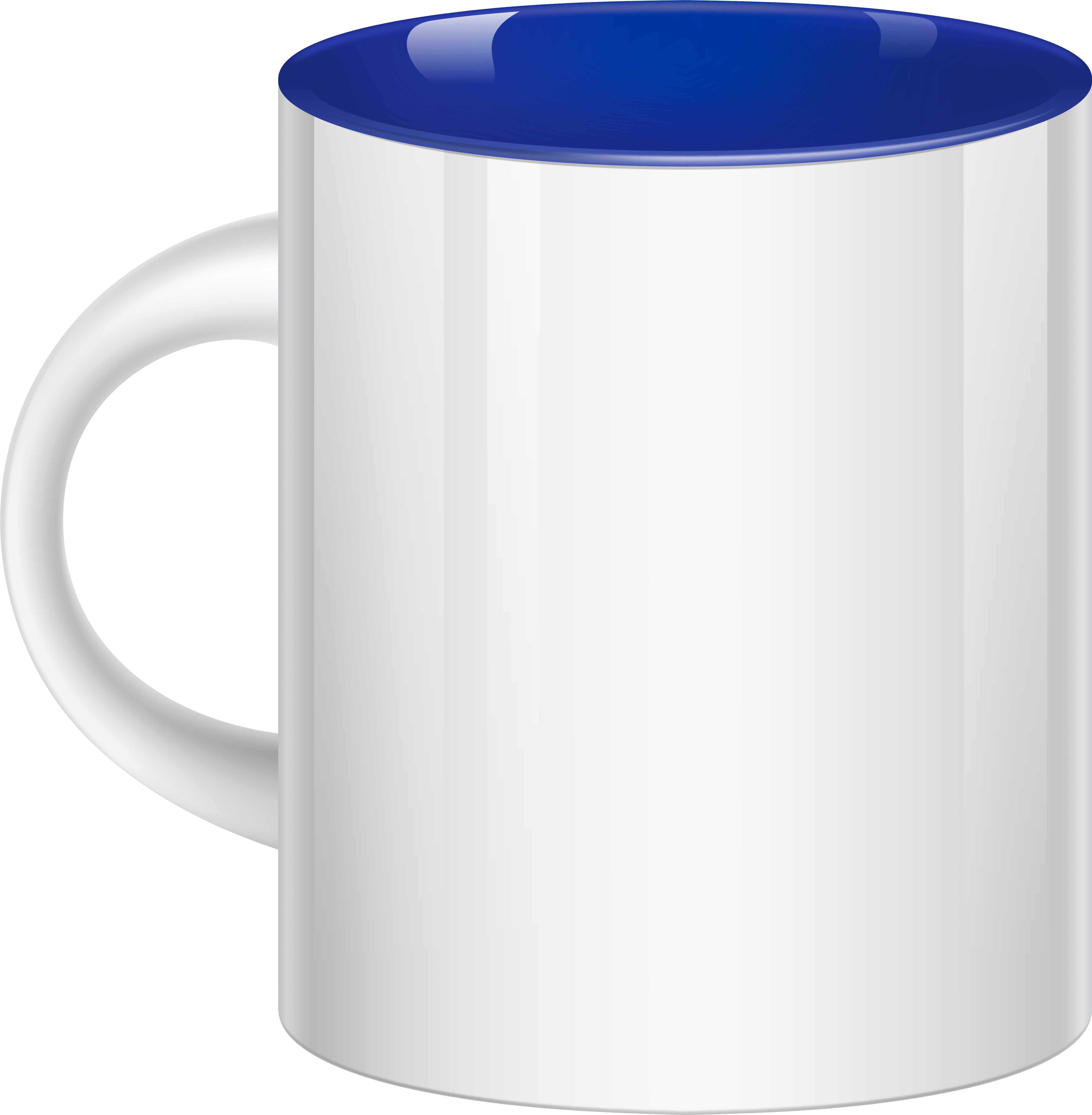 Blue cup