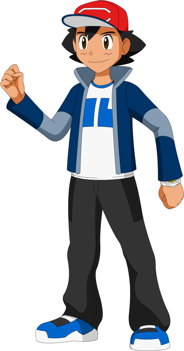 Sinnoh Battle Frontier Outfit By Lucarioshirona - Ash Sinnoh Battle Frontier (648x1231)