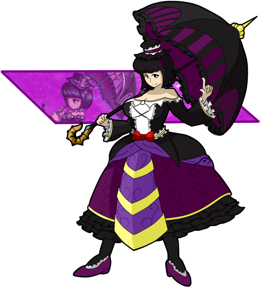 Brave Frontier By Hammergrenades - Cartoon (854x936)