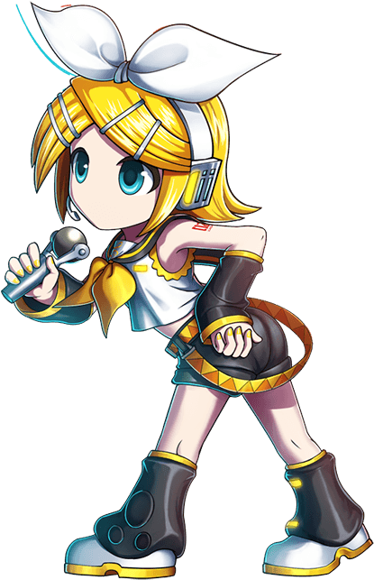 Vocals Kagamine Rin - Vocaloid (1000x1000)