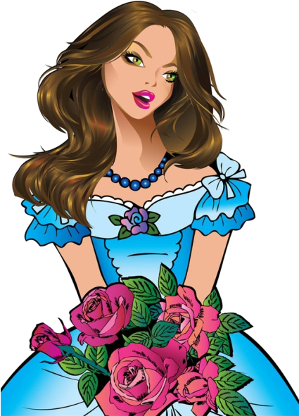 Princess Drawing Royalty-free Clip Art - Princess Drawing Royalty-free Clip Art (424x600)