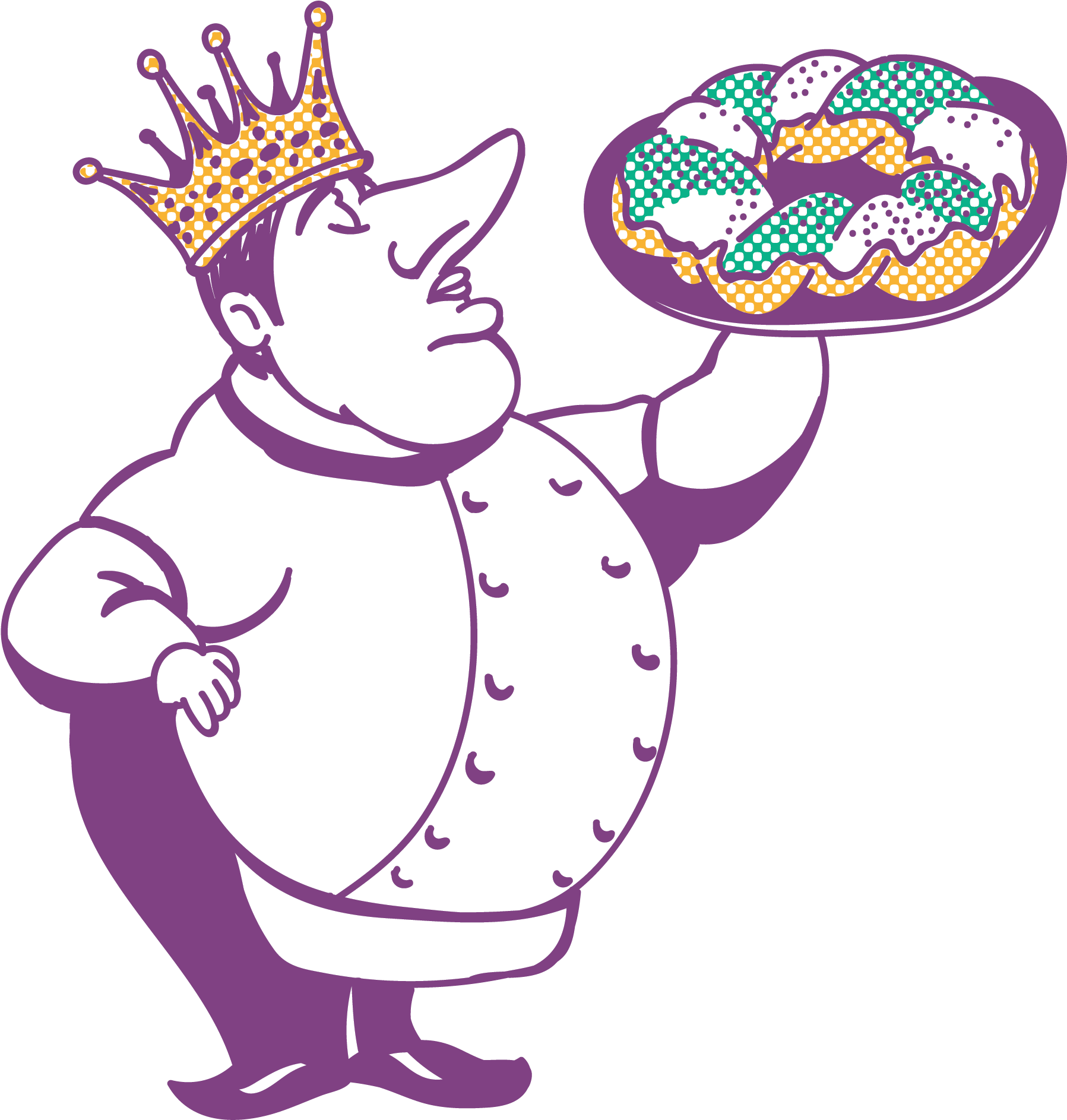 Snob Logo - Png - 375kb - King Cake Snob (3300x2550)