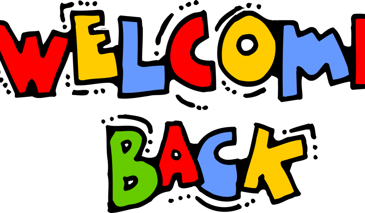 Tallahassee Community School Welcome Back Free Clipart - Welcome Back From Vacation (1200x700)
