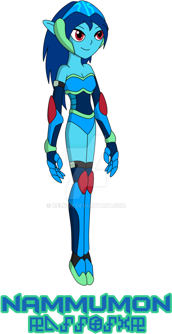 Nammumon - Digimon Frontier Spirits & Beast (800x1400)