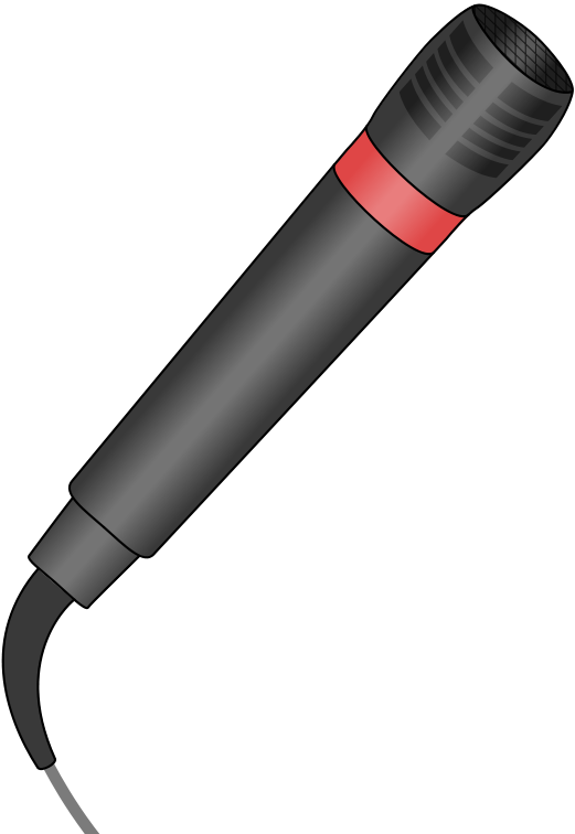 Free Songstress By Rones Free Nuralma Free Simple Microphone - Microphone Clip Art (613x800)