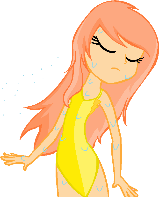 After Swimming - My Little Pony Equestria Girls Swimming (856x872)