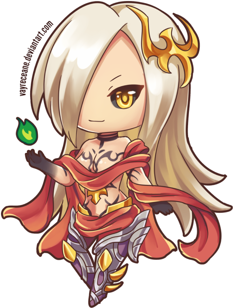 Fem Cardes By Vayreceane - Fanart Brave Frontier Cardes (485x685)