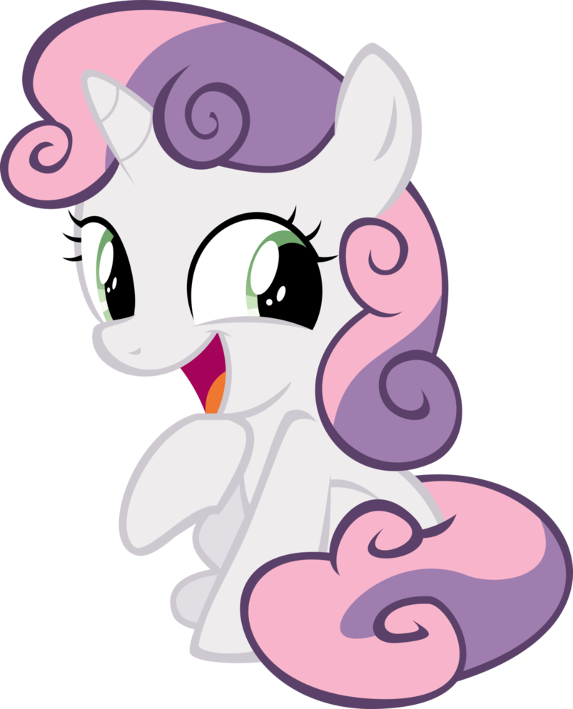 Sweetie Belle Giggles By Iamadinosaurrarrr - Sweetie Belle Png (803x994)