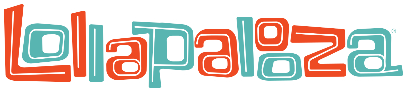 Lollapalooza August 2-5 - Lollapalooza Logo Png (1600x364)