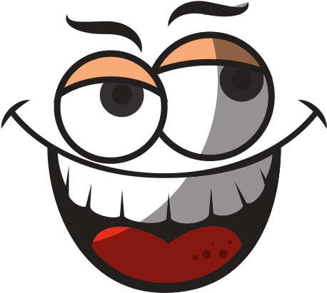 April Fools Day Cartoon Face - Illustration (550x550)