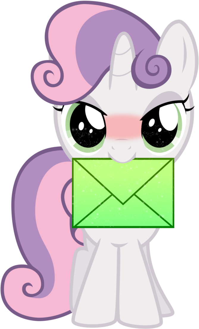 Sweetie Belle Has A Crush On You By Purezparity - Scootaloo Applebloom Sweetie Belle (699x1143)