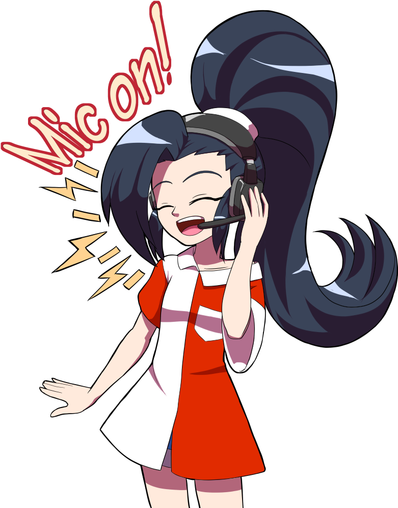 Mic On By Kojiro-brushard - Cartoon (790x1000)