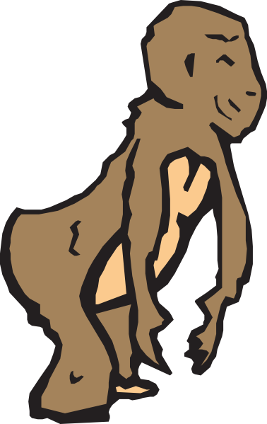 Chimp Art - Vector Graphics (378x599)