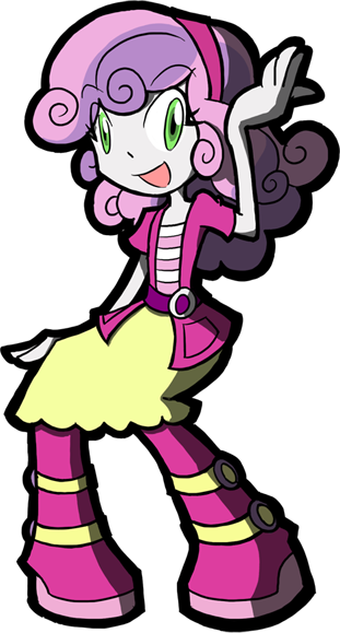 Eqg Sweetie Belle By Rvceric - Mlp Sweetie Belle Eg (311x579)
