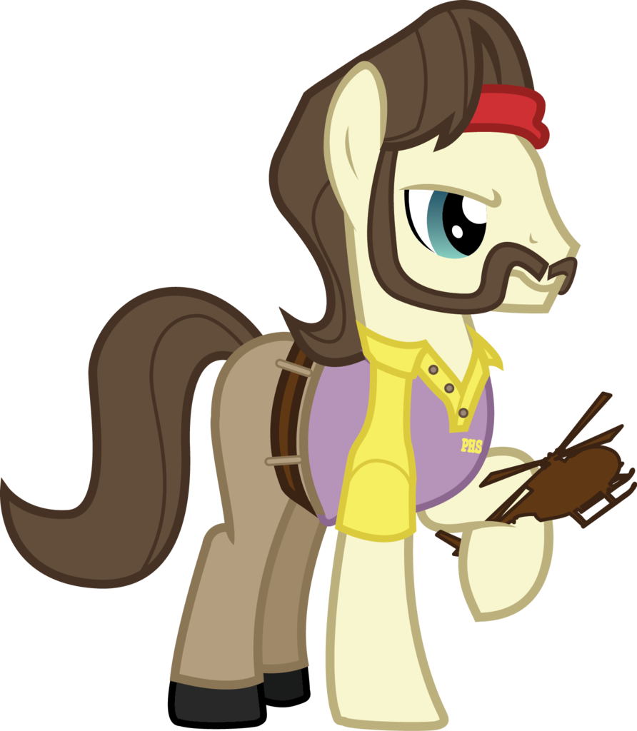 Smashinator, Chocolate Helicopter, Clothes, Coach , - My Little Pony Ace (892x1024)