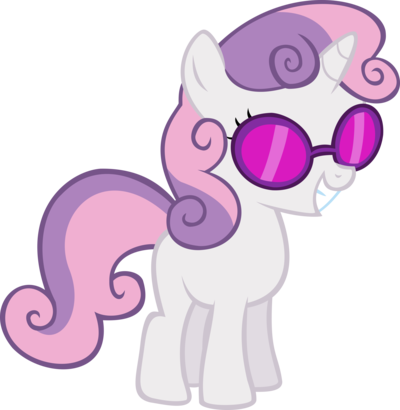 [1] Sweetie Belle Vector By Glessmlp - Sweetie Belle (400x410)