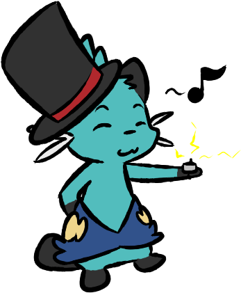 April Fool's Dewott By Buizelknight - Illustration (546x496)