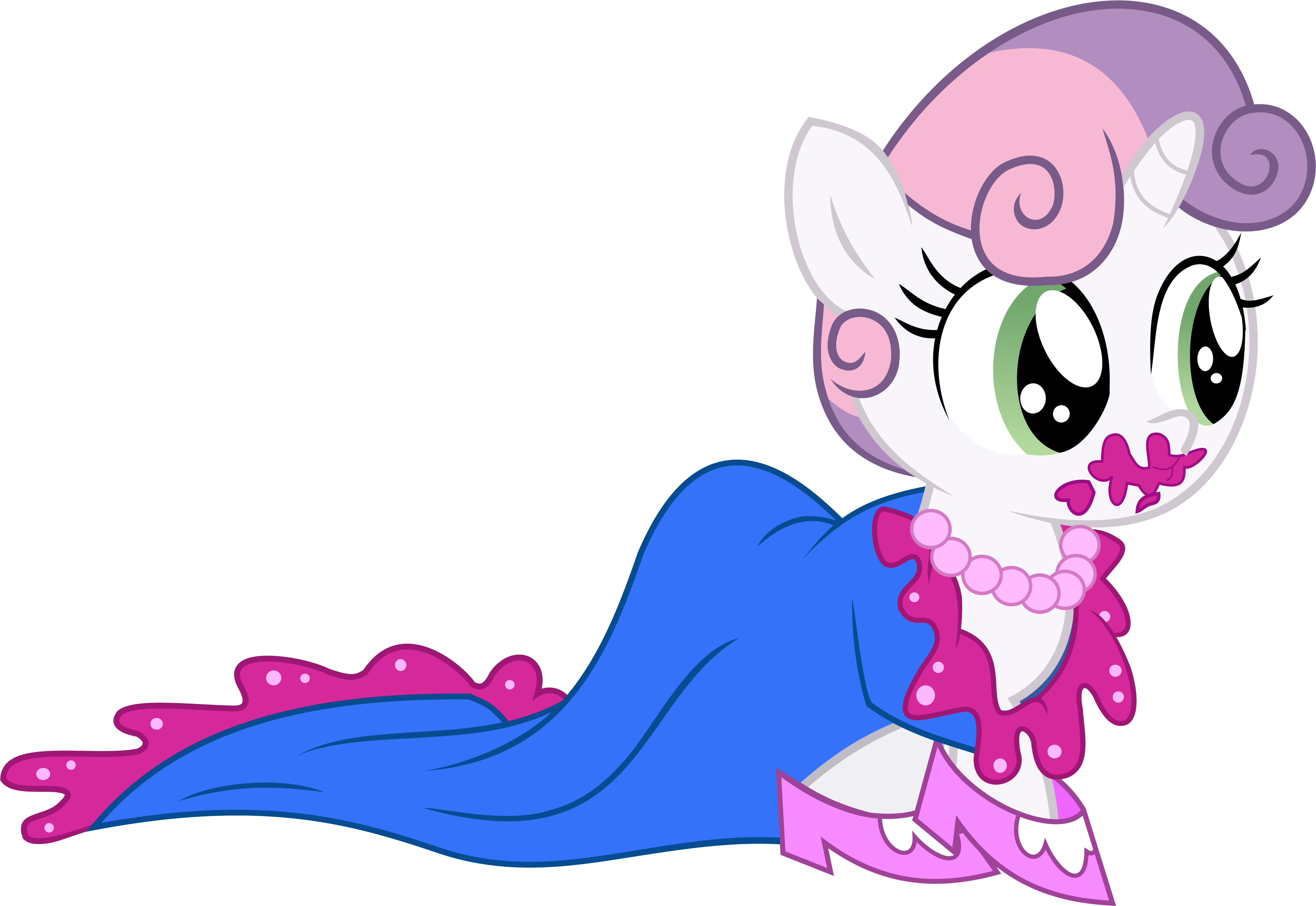 Sweetie Belle Filly With Dress By Killer-dash - Sweetie Belle Filly With Dress By Killer-dash (5580x4000)