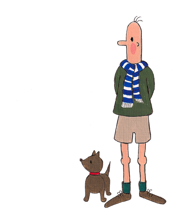 I Hope You Will Enjoy Their Adventures - Cartoon (585x720)