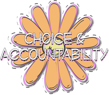 And Accountability Flower Orange Lds Yw Young Women - Young Women Values Clipart (461x400)