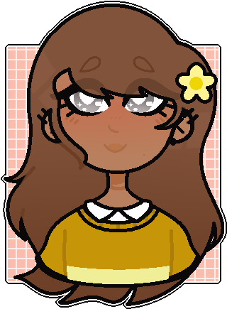 Flower Child By Sleepy-gay - Cartoon (344x491)