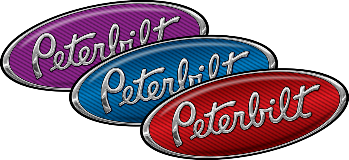 Blue Peterbilt Hood Emblem (1200x552)