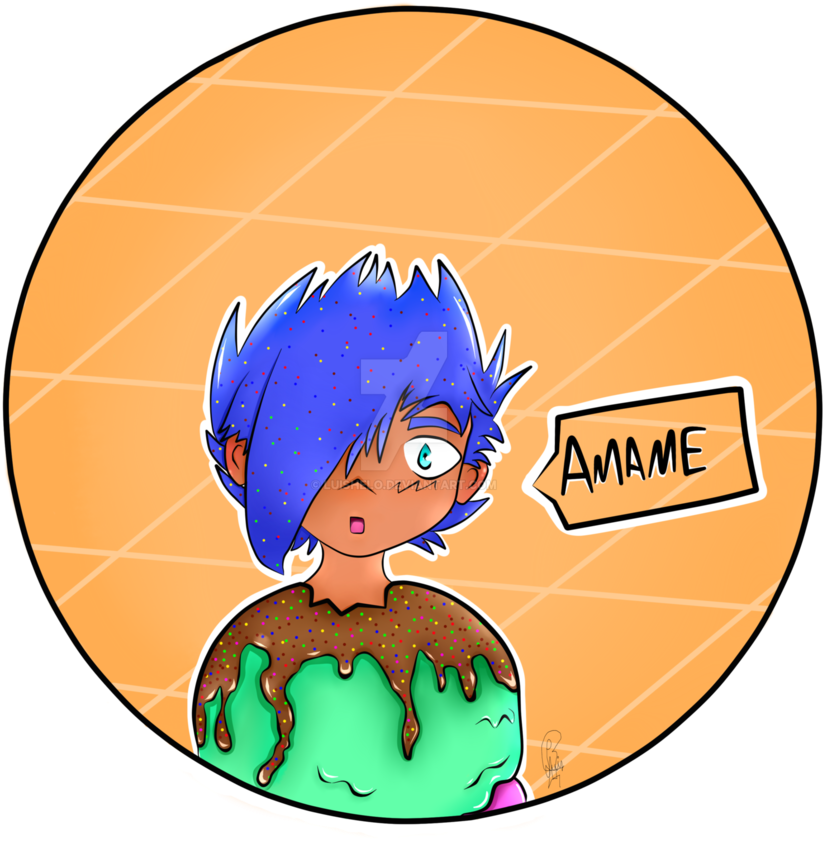 Leviatan Sale De Un Helado - Cartoon (894x894)