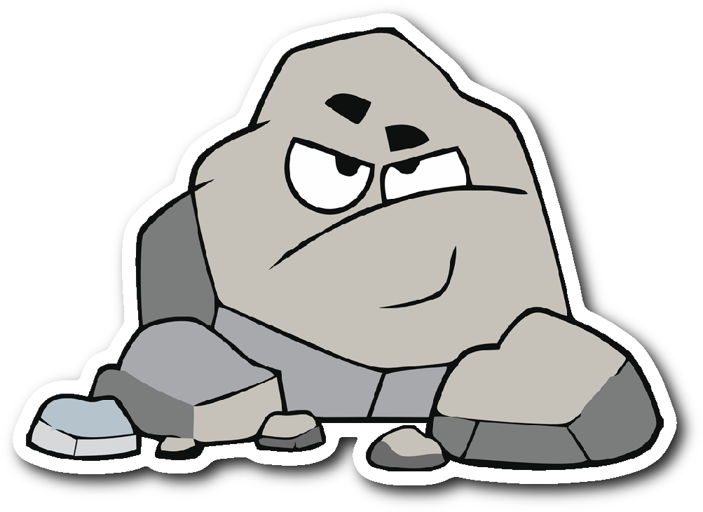 Chronic Kidney Stones Monster Sticker - Kidney Stones Clipart (1064x1064)