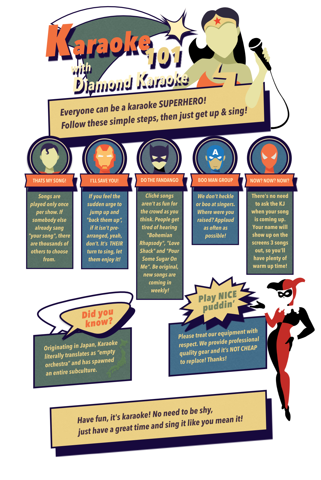 How To Karaoke - Superhoes (1100x1650)