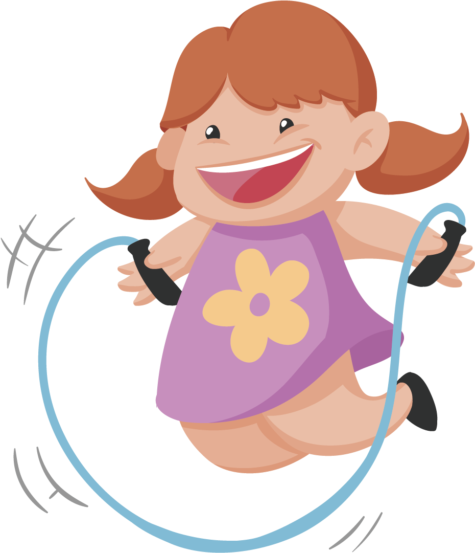 Euclidean Vector Child Game - Skipping Rope - (1169x1282) Png Clipart Downl...