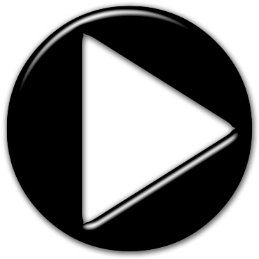 Black Circle With White Triangle Clipart - Black Circle With White Triangle (420x420)