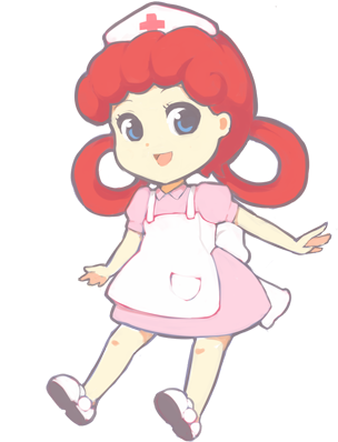 Nurse Joy By Xephia - Enfermera Chibi Png (325x456)