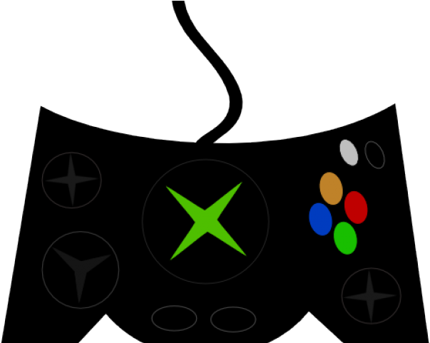 Xbox People Cliparts - Video Game Controller Clip Art (640x480)
