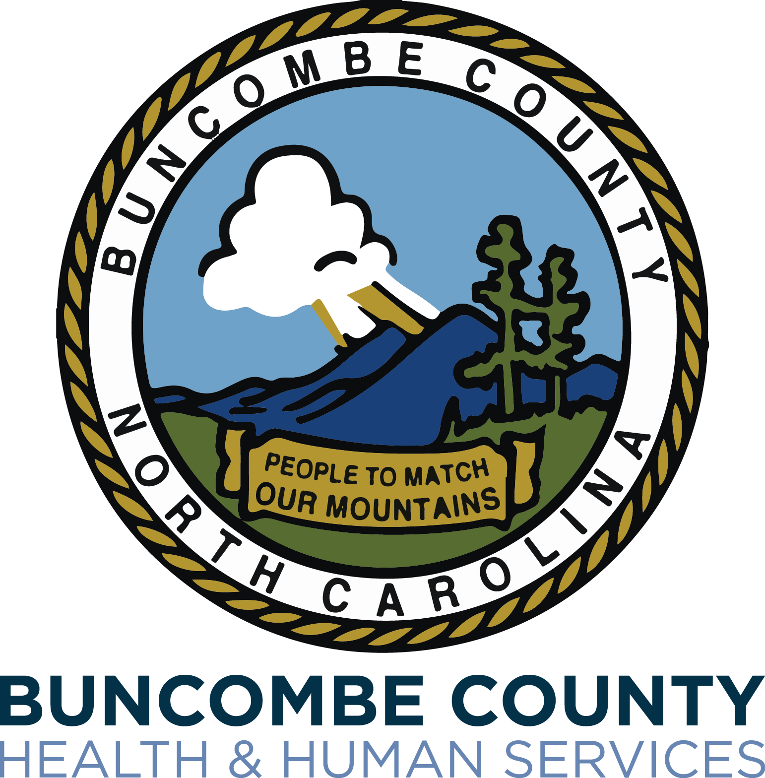Buncombe County Health & Human Services - Buncombe County Logo (1542x1568)