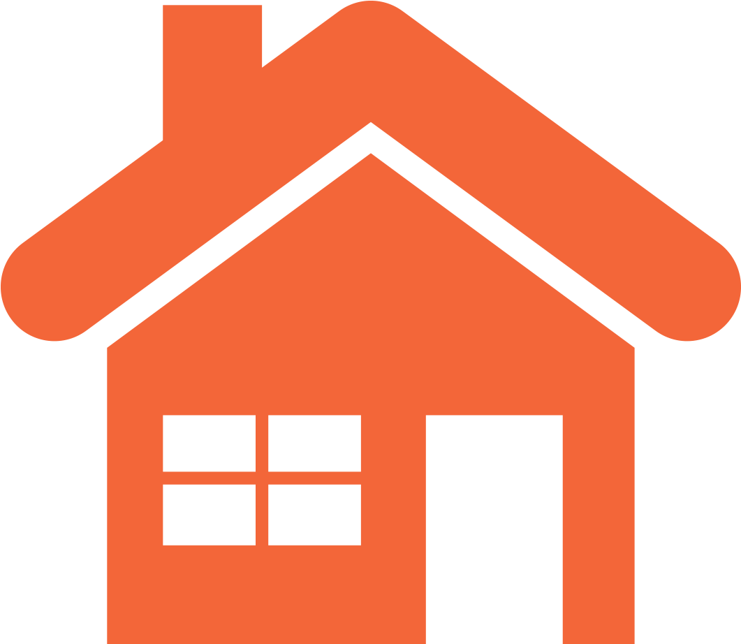 Icon - House - Orange - Stock Vector - Colourbox - House Icon (1191x1191)
