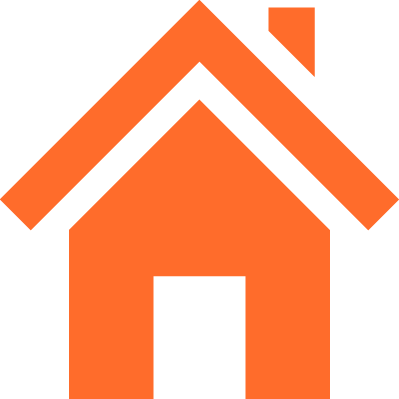 Tangerine House - Home Wifi Icon (399x399)