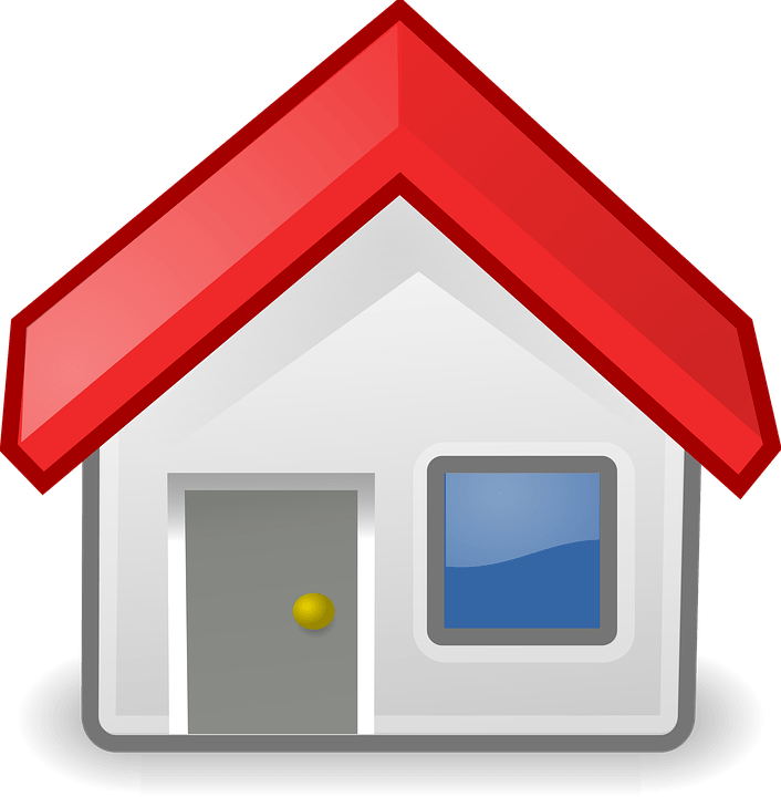 Home, House, Start, Roof, Home Page, Icon - Go Home Clipart (706x720)
