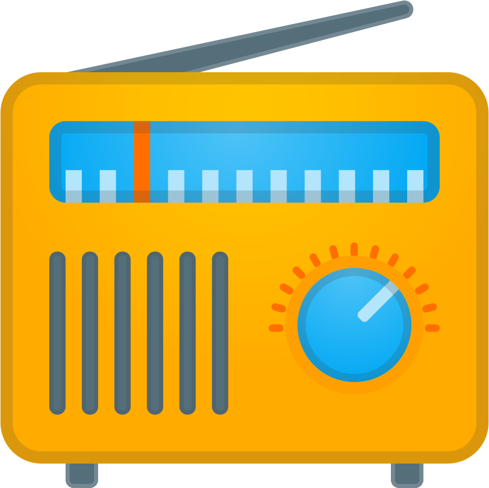 Radio Icon - Radio Emoji Png (1024x1024)