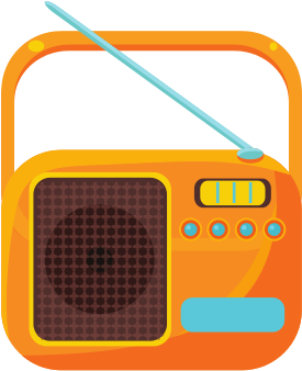 Small Camping Radio With Antenna Travel Icon - Antenna (550x550)