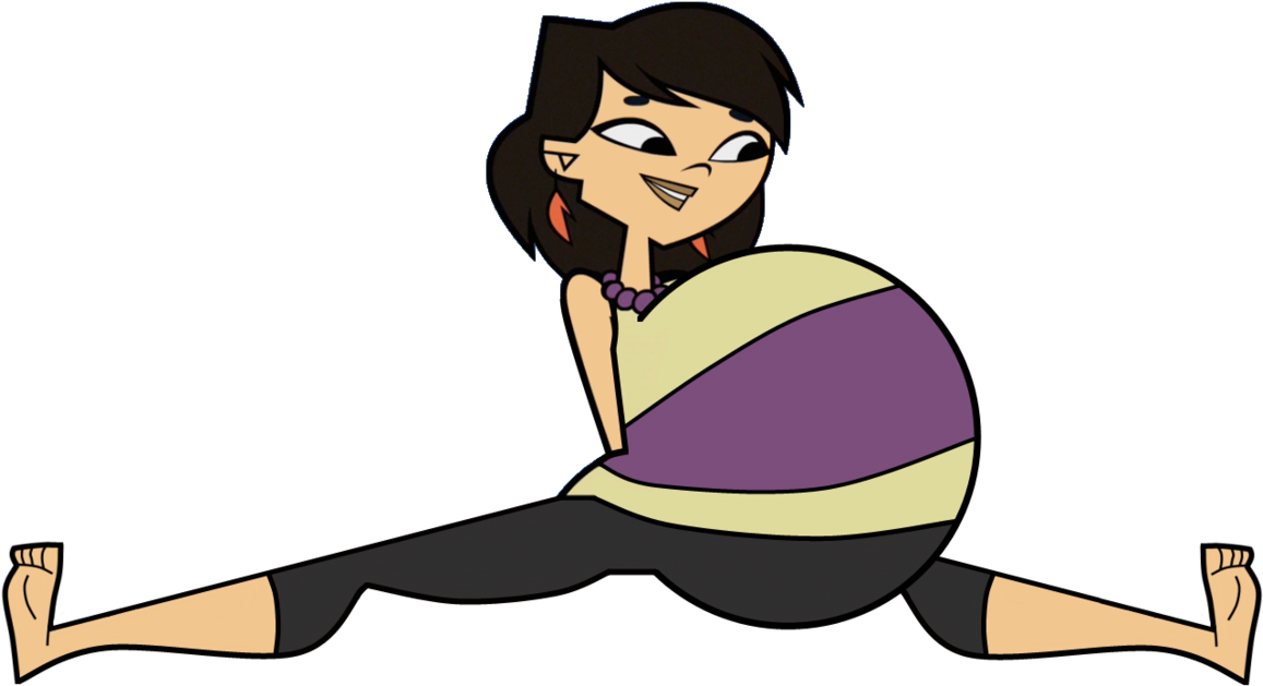 Sky's Big Ball Belly - Total Drama Island Sky (1299x750)