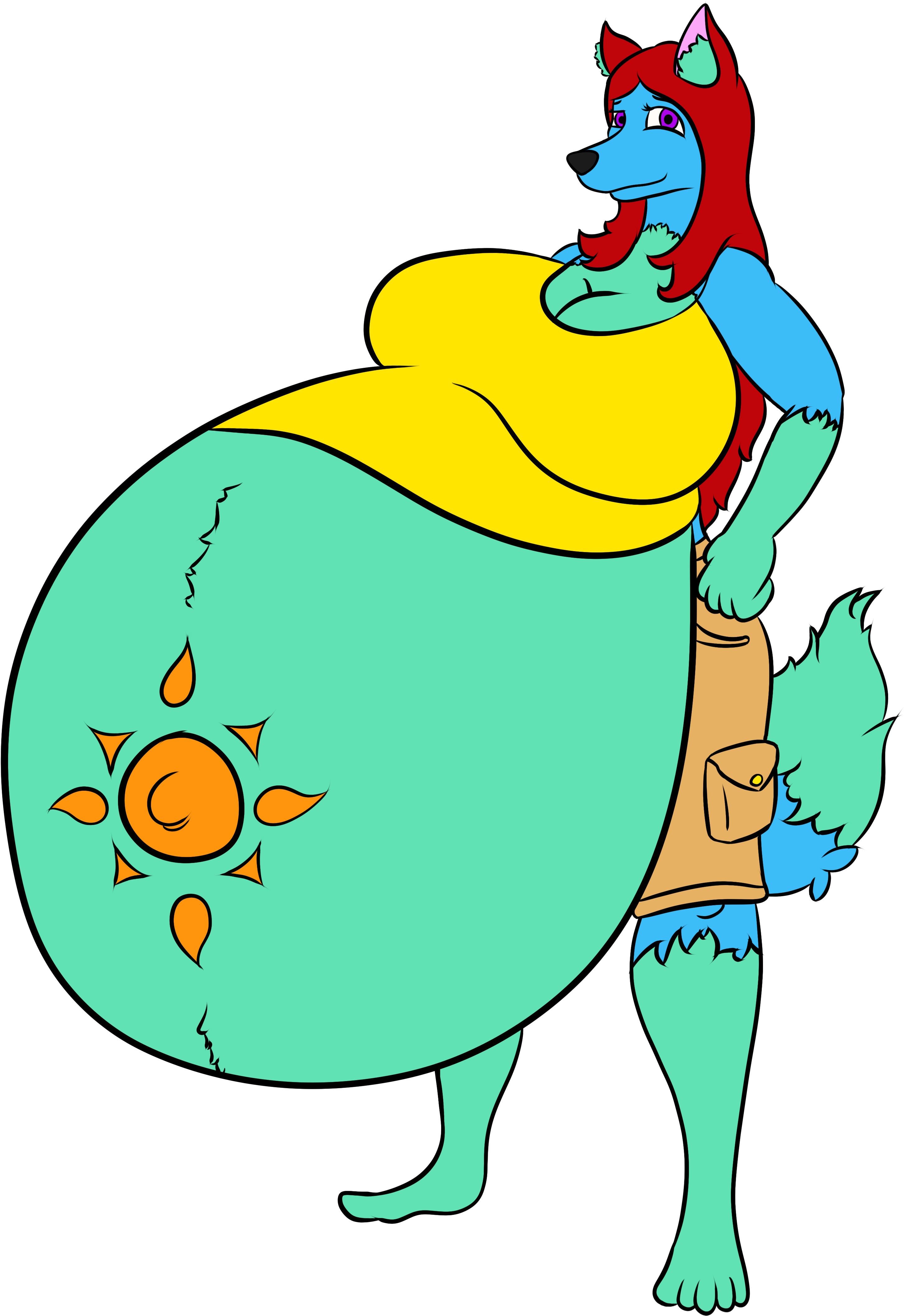 Viana's Newest Style By Daebelly - Cartoon (3250x4500)