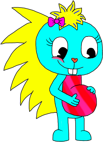 Cloe Is Pregnant By Yoshilover1000 - Happy Tree Friends Pregnant (450x500)