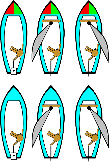 Illustration Sailing, Transportation, Boating, Rules, - Sailing Rules Of The Road (432x640)