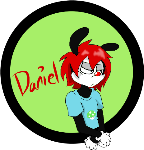 Daniel Circle By The Capricious Clown - Cartoon (500x500)