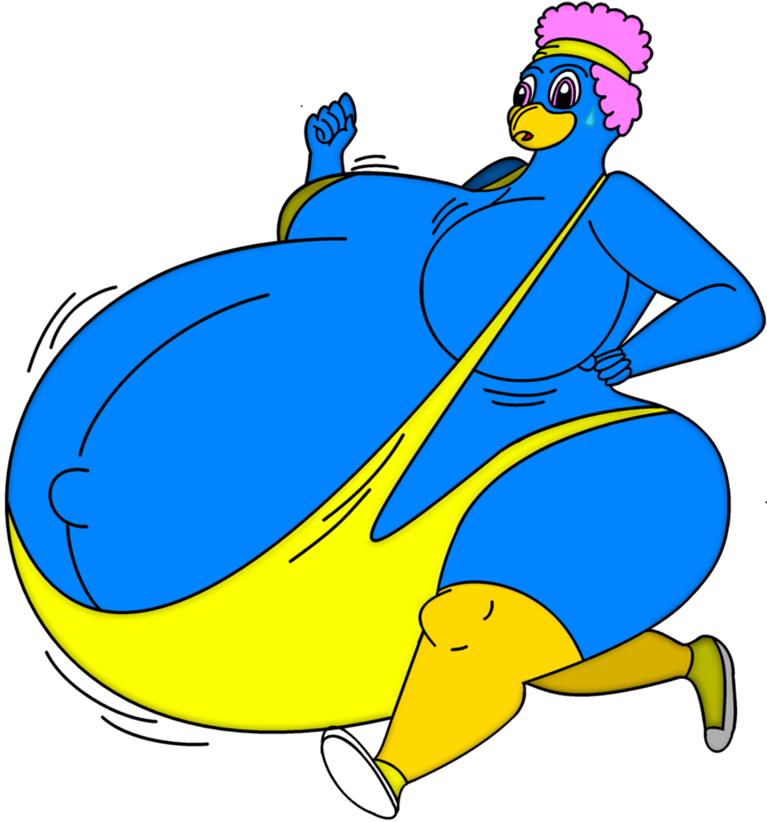 Getting Fit By Bigbellybirdy - Getting Fit By Bigbellybirdy (864x925)