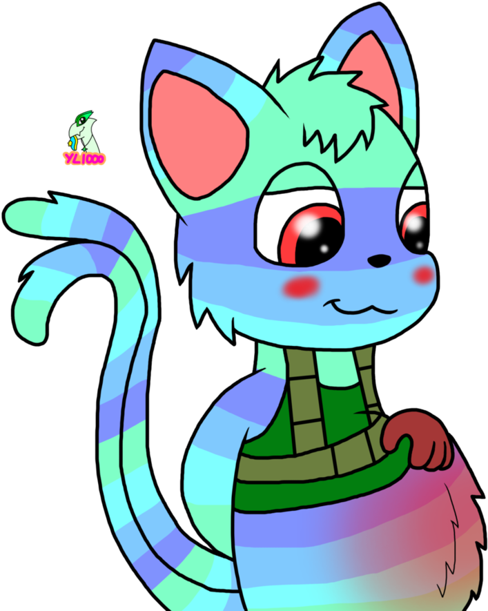 [pc] Pregnant Bah-maow By Yoshilover1000 - Cartoon (874x914)