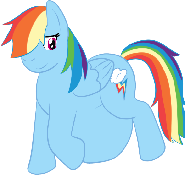Pregnant Rainbow Dash- Request By Randomgirl1265 - Rainbow Dash Ass Pregnant (816x979)
